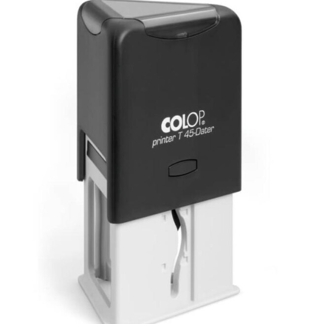 Оснастка для штампа автоматическая треугольная 50×50×50 мм Colop Printer T45